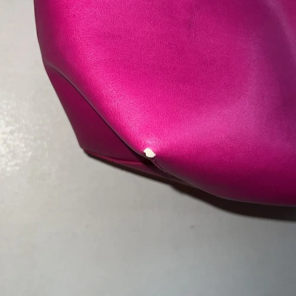 VICTORIA’S SECRET Barbie Pink Faux Leather Tote Bag